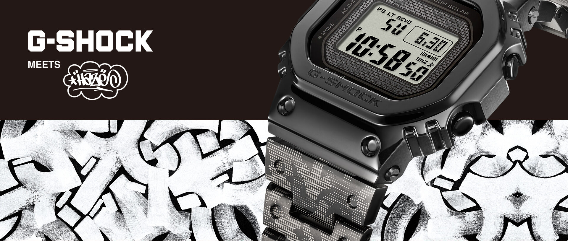 G-SHOCK 与 Haze 擦出火花