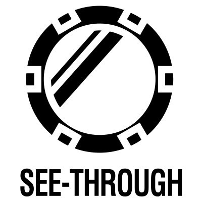 透明螺纹锁背