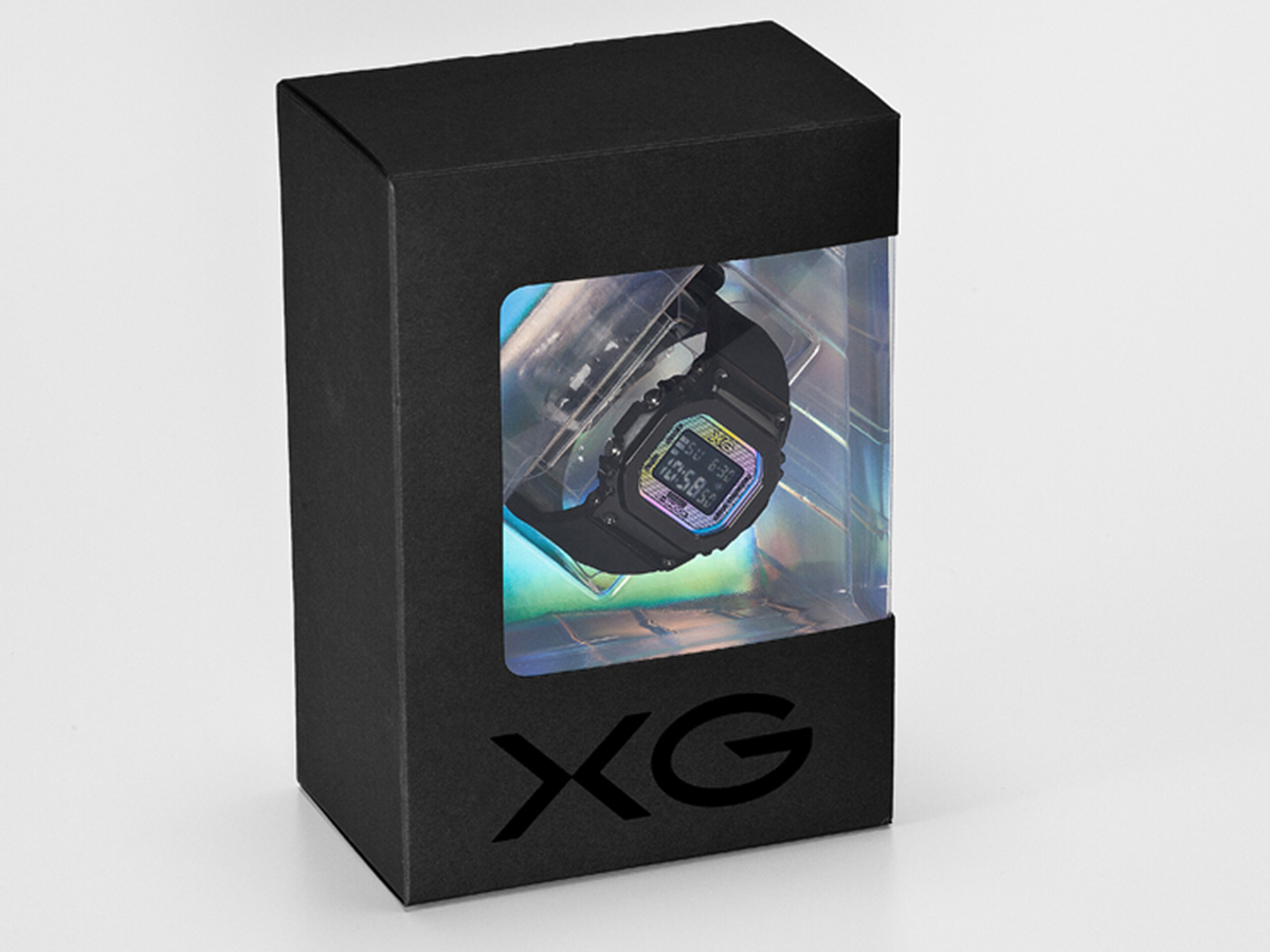G-SHOCK GM-S5600XG 黑色特别包装。